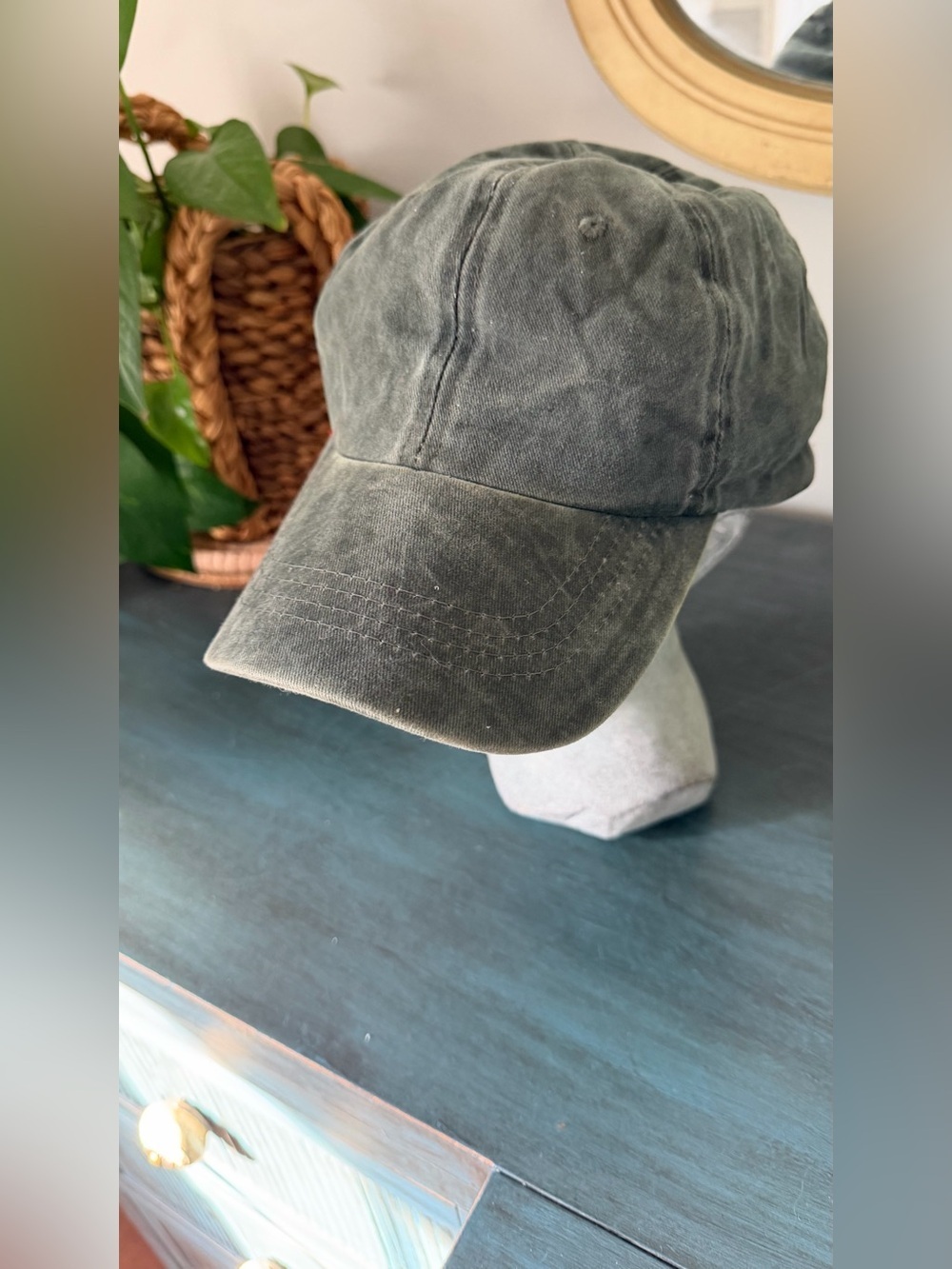 Lift Down Classic Cap Pre-washed cotton baseball cap